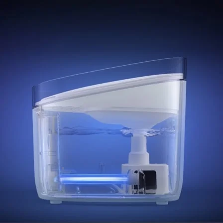 Bebedouro Inteligente Petoneer Fresco Ultra 2L com Esterilização UV-C e Controlo por App Branco - Imagem 4
