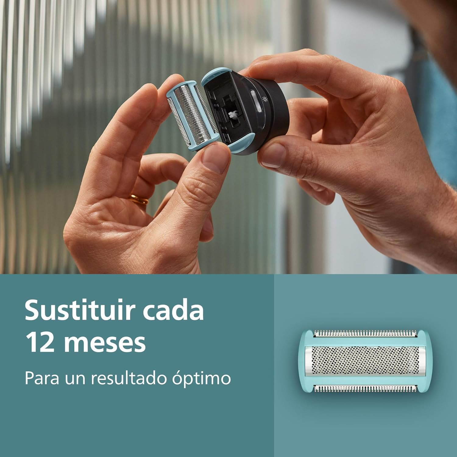 Cabeça de Substituição Philips Bodygroom para Séries BG34XX/54XX/74XX/94XX Triple Protect 0.2mm - Imagem 3