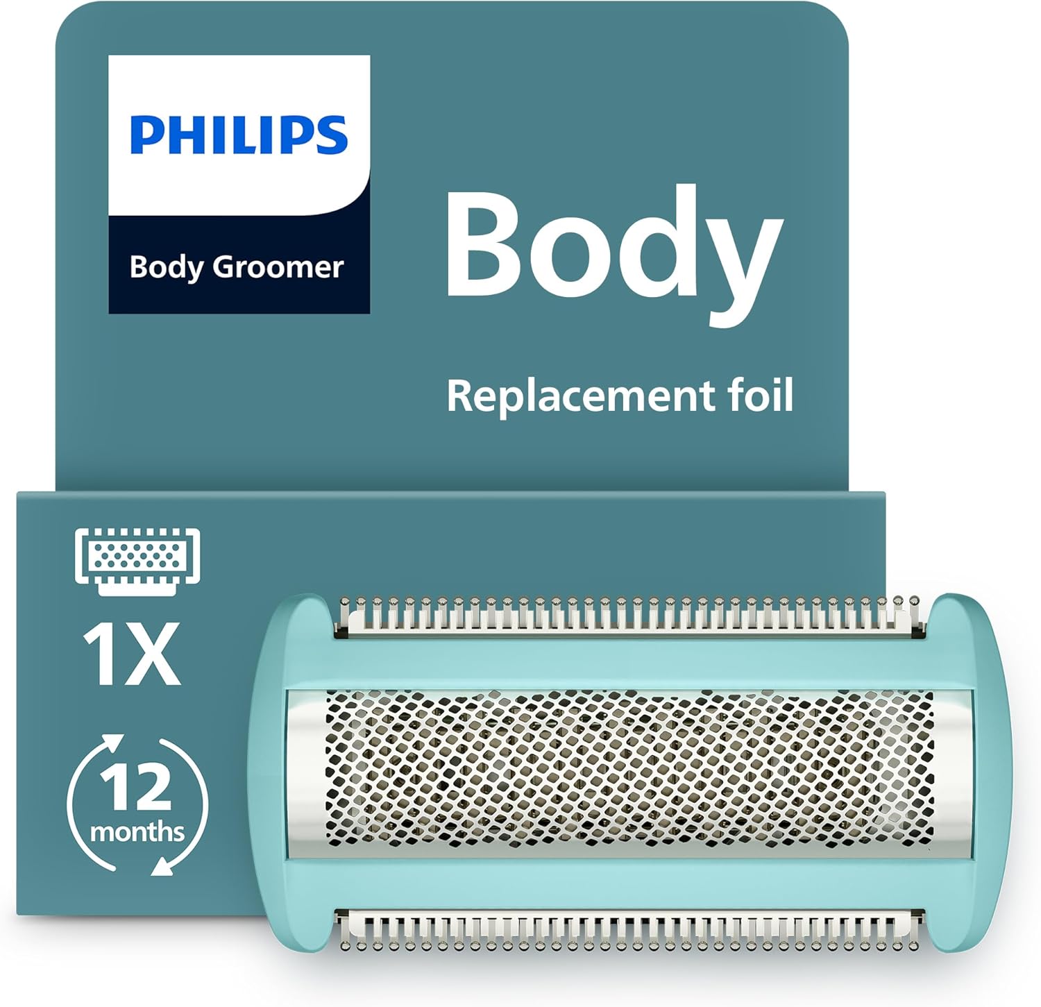 Cabeça de Substituição Philips Bodygroom para Séries BG34XX/54XX/74XX/94XX Triple Protect 0.2mm