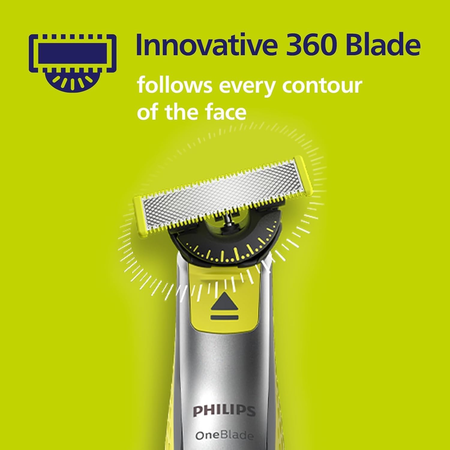 Lâminas de Substituição Philips OneBlade 360 Pack 3 Unidades para OneBlade e OneBlade Pro - Imagem 2