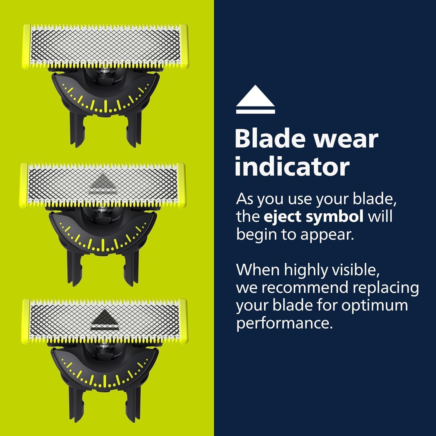 Lâminas de Substituição Philips OneBlade 360 Pack 3 Unidades para OneBlade e OneBlade Pro - Imagem 7