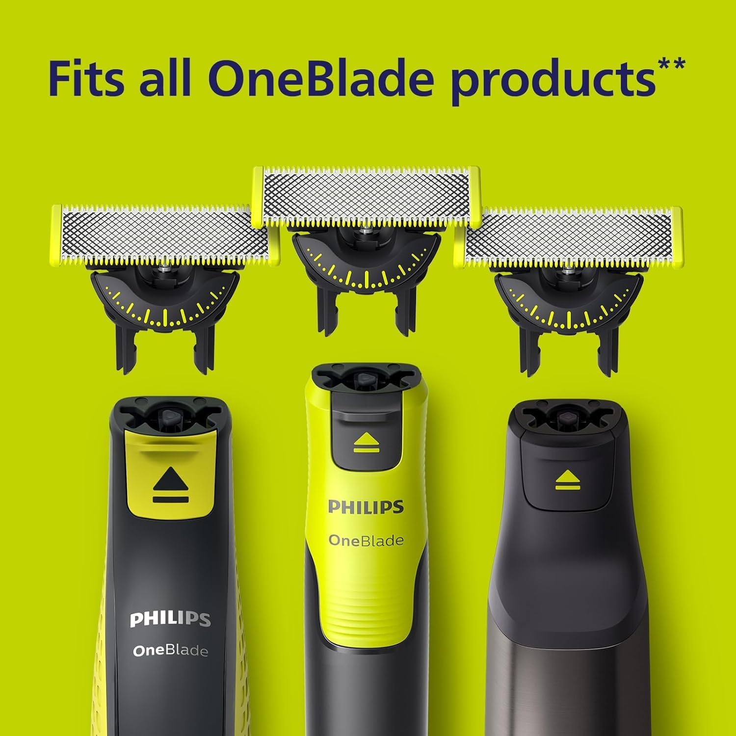 Lâminas de Substituição Philips OneBlade 360 Pack 3 Unidades para OneBlade e OneBlade Pro - Imagem 5