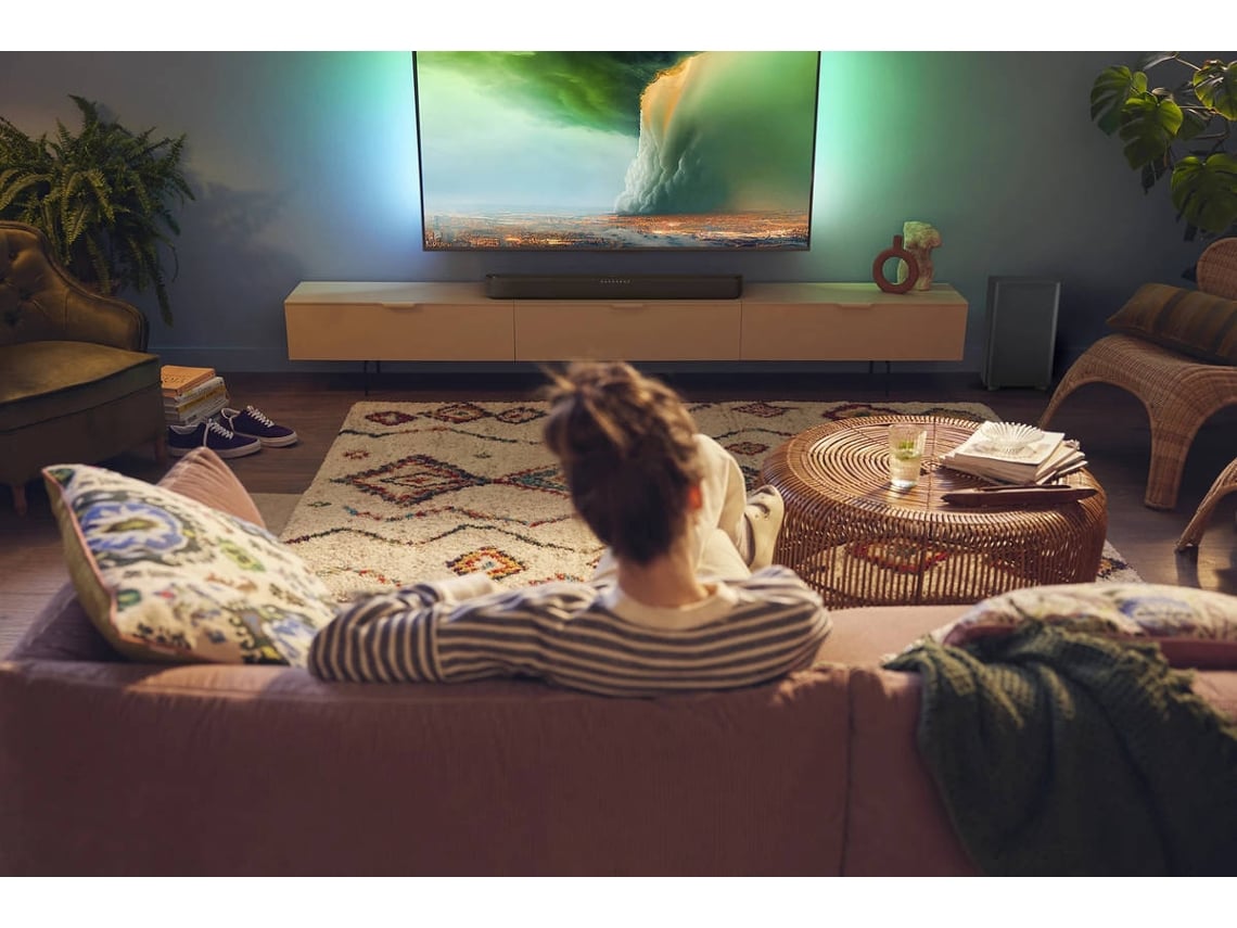 Barra de Som com Bluetooth Philips TAB5309/10/ 240W/ 2.1/ Preta - Imagem 9