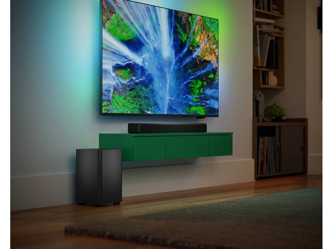 Barra de Som com Bluetooth Philips TAB5309/10/ 240W/ 2.1/ Preta - Imagem 8