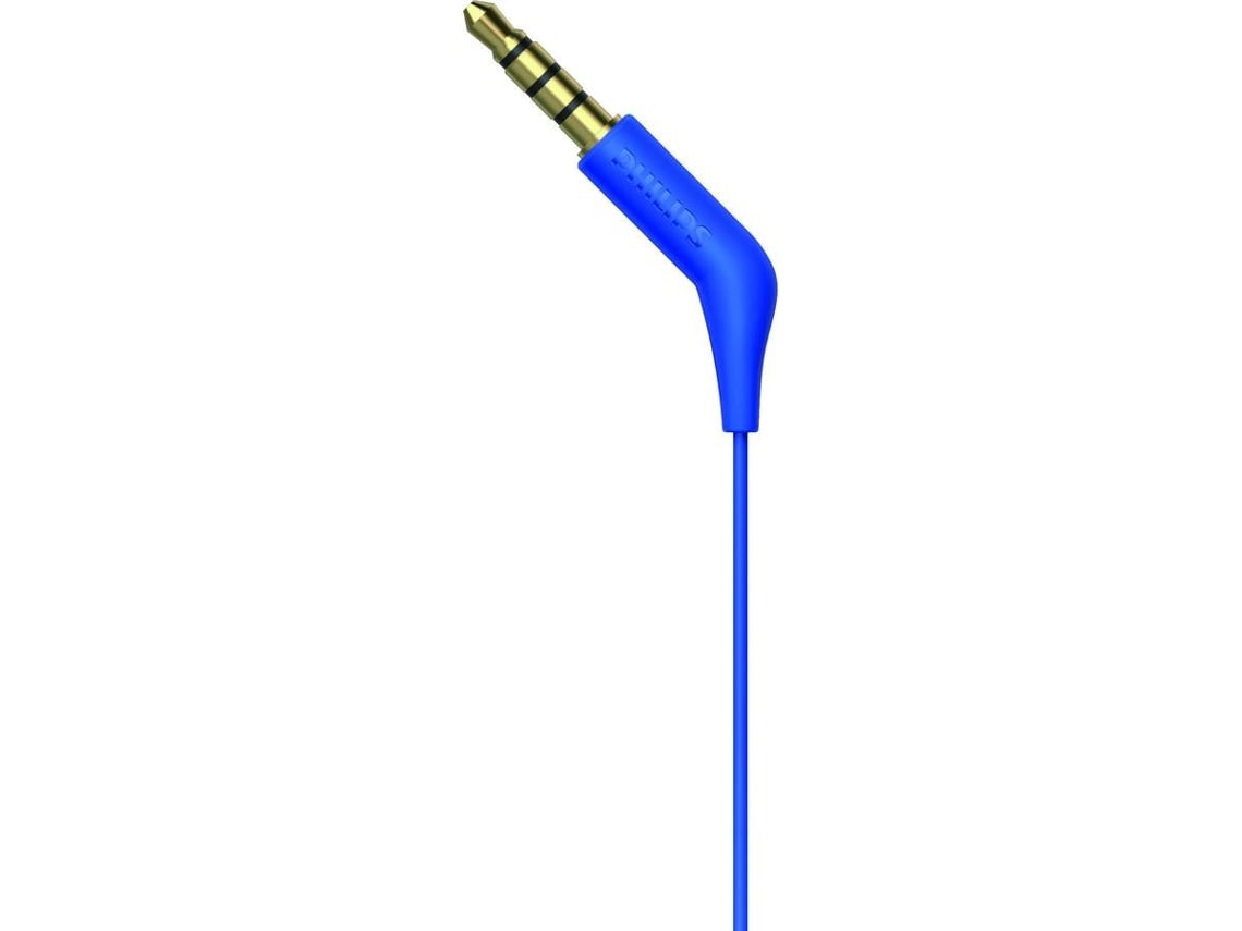 Auscultadores Intra-auriculares Philips TAE1105BL/ com Microfone/ Jack 3.5/ Azuis - Imagem 4