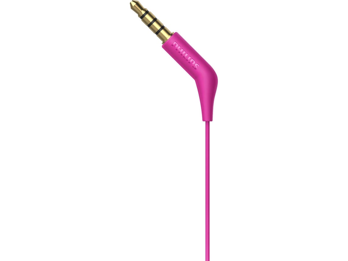 Auscultadores Intra-auditivos Philips TAE1105PK/ com Microfone/ Jack 3.5/ Rosa - Imagem 5