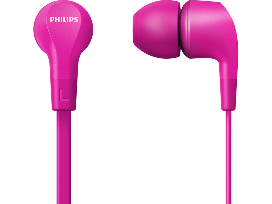 Auscultadores Intra-auditivos Philips TAE1105PK/ com Microfone/ Jack 3.5/ Rosa - Imagem 3