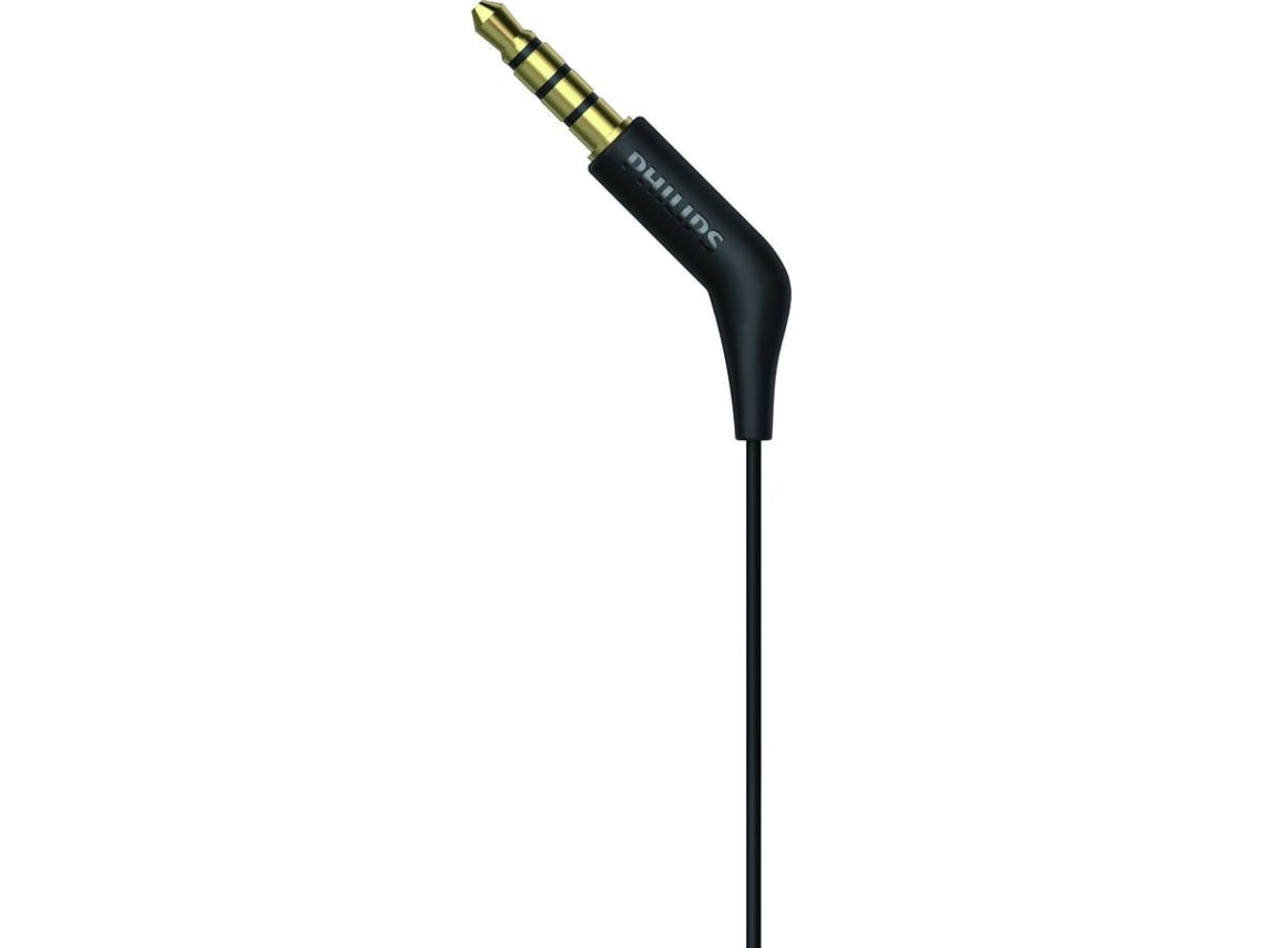 Auscultadores Intra-auriculares Philips TAE1105/ Jack 3.5/ Pretos - Imagem 3