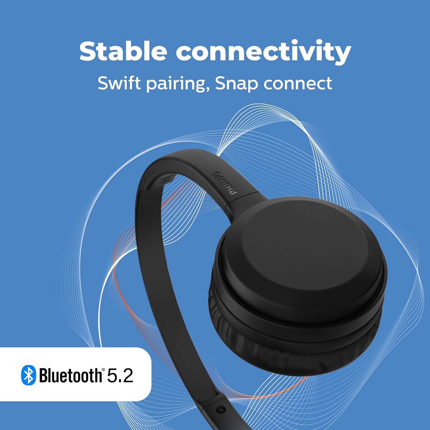 Auscultadores Sem fios Philips TAH1108BK/ com Microfone/ Bluetooth/ Pretos - Imagem 9