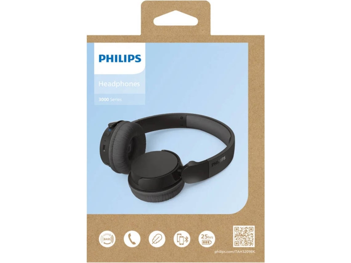 Auscultadores Sem Fios Philips TAH3209/ com Microfone/ Bluetooth/ Pretos - Imagem 6