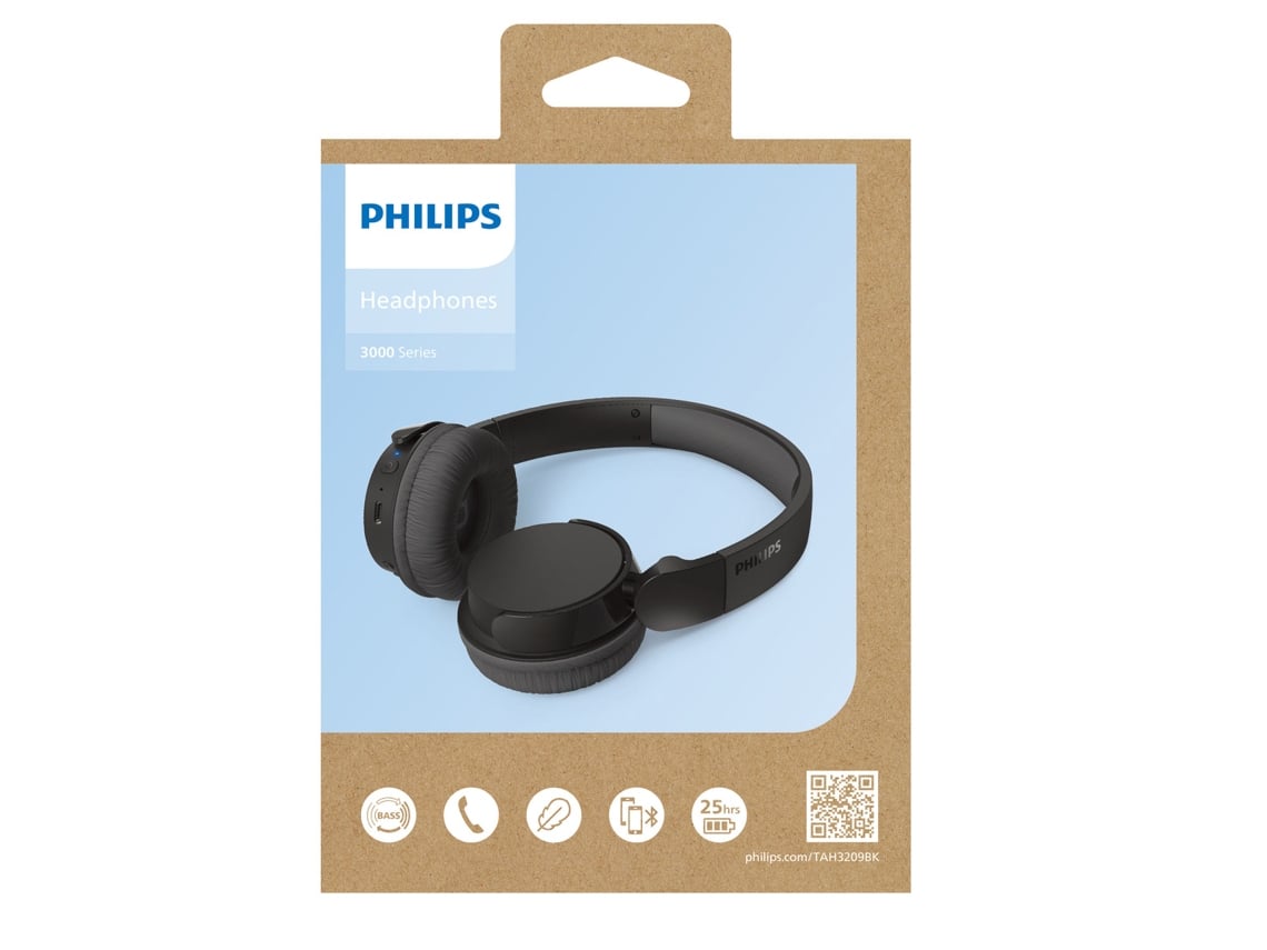 Auscultadores Sem Fios Philips TAH3209/ com Microfone/ Bluetooth/ Pretos - Imagem 12