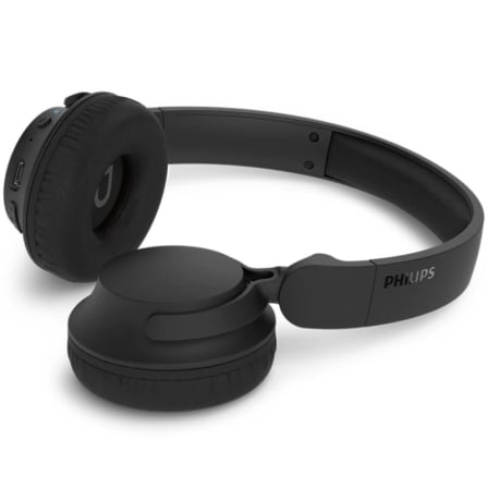 Auscultadores Sem Fios Philips TAH4000BK Bluetooth 6.0 com Microfone e Dynamic Bass Preto - Imagem 2