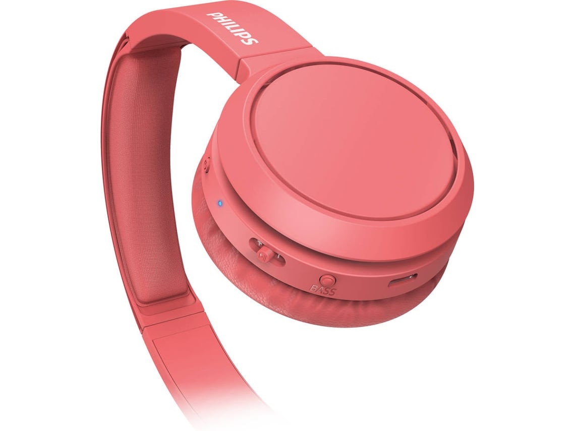 Auscultadores Sem Fios Philips TAH4205/ com Microfone/ Bluetooth/ Vermelhos - Imagem 4
