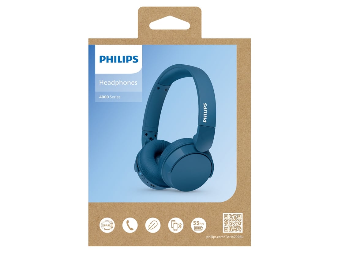 Auriculares Sem Fios Philips TAH4209BL/ com Microfone/ Bluetooth/ Azuis - Imagem 14