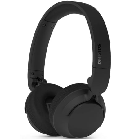 Auscultadores Bluetooth Philips TAH4500BK com Cancelamento de Ruído Ativo ANC 32mm Multiponto Preto - Imagem 1