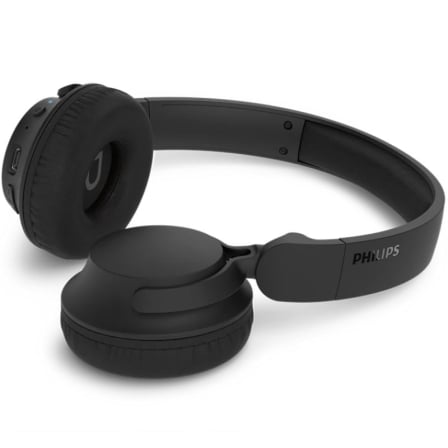 Auscultadores Bluetooth Philips TAH4500BK com Cancelamento de Ruído Ativo ANC 32mm Multiponto Preto - Imagem 2