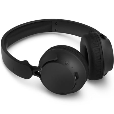Auscultadores Bluetooth Philips TAH4500BK com Cancelamento de Ruído Ativo ANC 32mm Multiponto Preto - Imagem 3