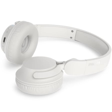 Auriculares Sem Fios Philips TAH4500WT Bluetooth 6.0 com Cancelamento de Ruído ANC Branco - Imagem 2