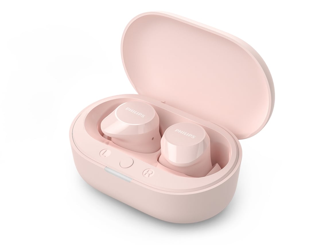 Auriculares Bluetooth Philips TAT1209 com estojo de carga/ Autonomia 6h/ Rosas - Imagem 3