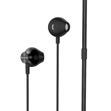 Auscultadores Intra-auriculares Philips TAUE100BK/ Jack 3.5/ Pretos - Imagem 4