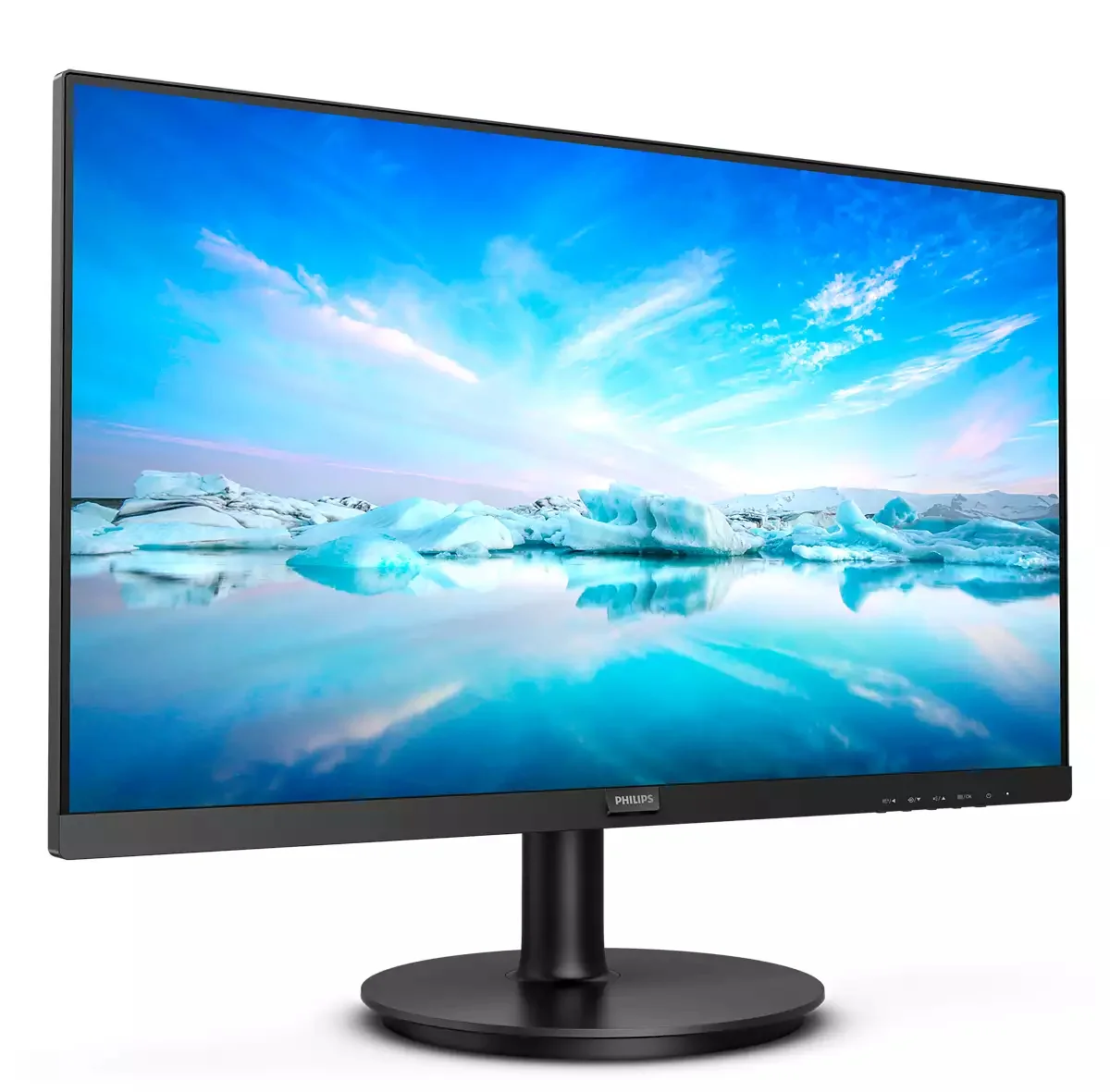 Monitor Philips V-Line 222V8LA 21.5" Full HD VA Adaptive-Sync Colunas Integradas Preto - Imagem 3