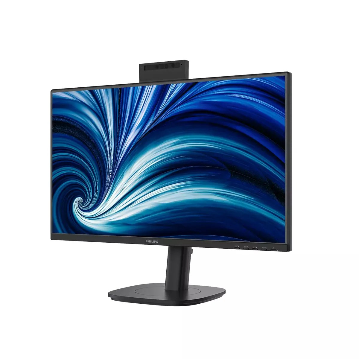 Monitor PHILIPS 24B2N3200JH 23.8" Full HD IPS 120Hz Webcam Colunas Ajustável Preto - Imagem 8