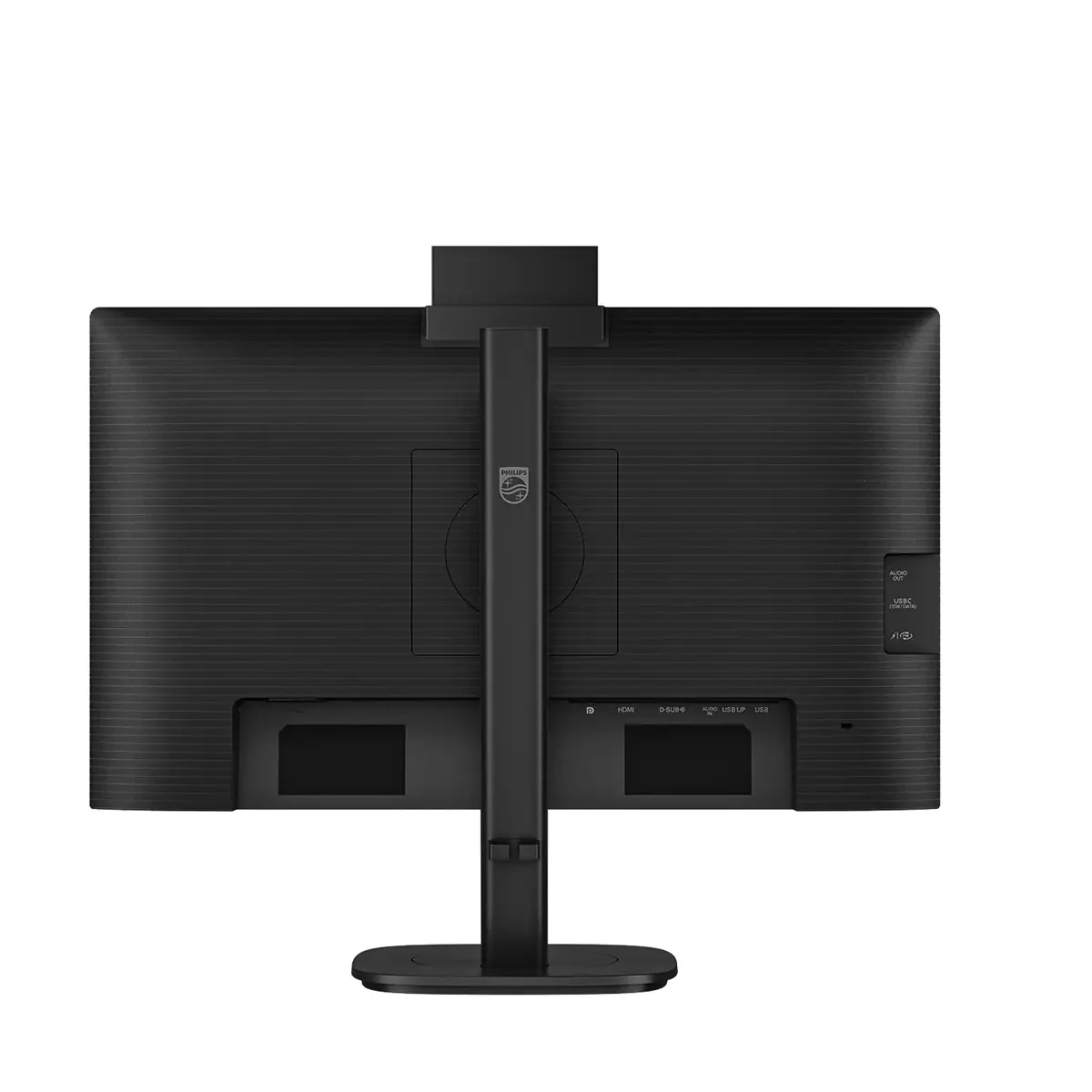 Monitor PHILIPS 24B2N3200JH 23.8" Full HD IPS 120Hz Webcam Colunas Ajustável Preto - Imagem 6