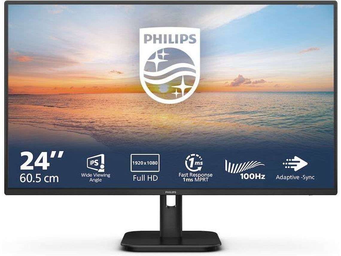 Monitor Profissional Philips 24E1N1100A 23.8"/ Full HD/ Multimédia/ Preto - Imagem 6