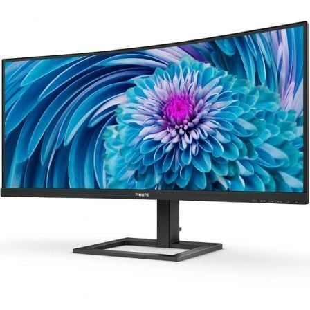 Monitor Profissional Ultrapanorâmico Curvo Philips 346E2CUAE 34"/ WQHD/ Multimédia/ Ajustável em altura/ Preto - Imagem 3