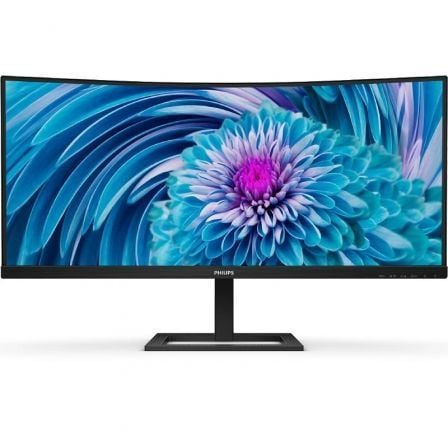 Monitor Profissional Ultrapanorâmico Curvo Philips 346E2CUAE 34"/ WQHD/ Multimédia/ Ajustável em altura/ Preto