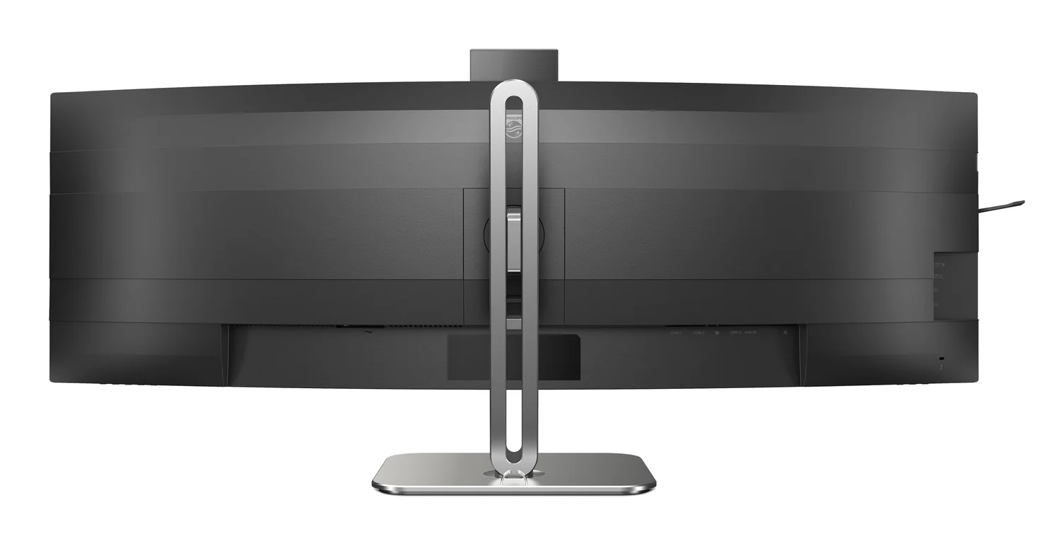 Monitor Curvo Philips 49B2U5900CH 48.8" Dual QHD 32:9 SuperWide Webcam USB-C HDR400 Prateado e Preto - Imagem 9