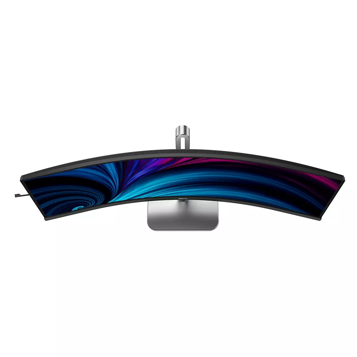 Monitor Curvo Philips 49B2U5900C 49" SuperWide Dual QHD VA HDR400 USB-C KVM Preto e Prateado - Imagem 8