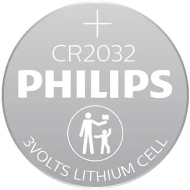 Pilha de Botão Philips CR2032 Lítio 3V 210mAh - Imagem 3