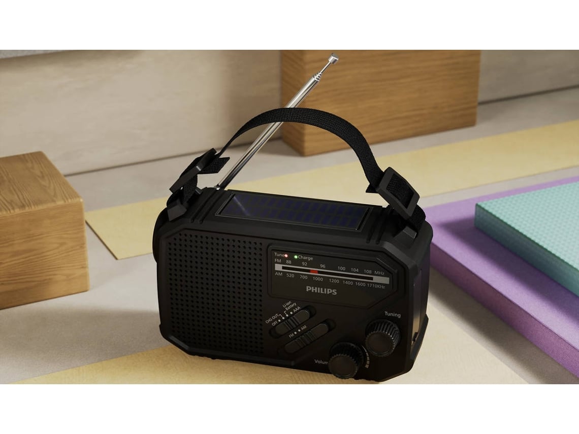 Rádio Portátil Philips TAR1609/ Preta - Imagem 7