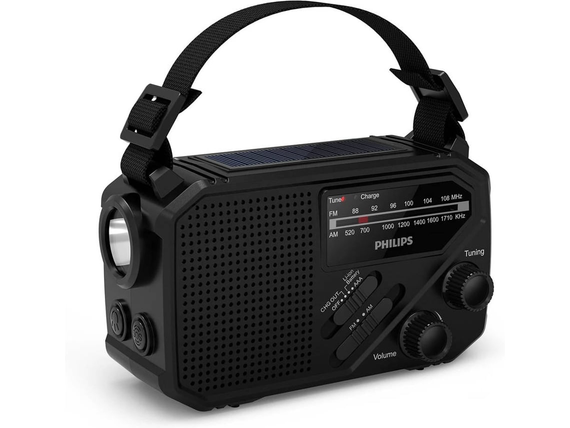 Rádio Portátil Philips TAR1609/ Preta - Imagem 2