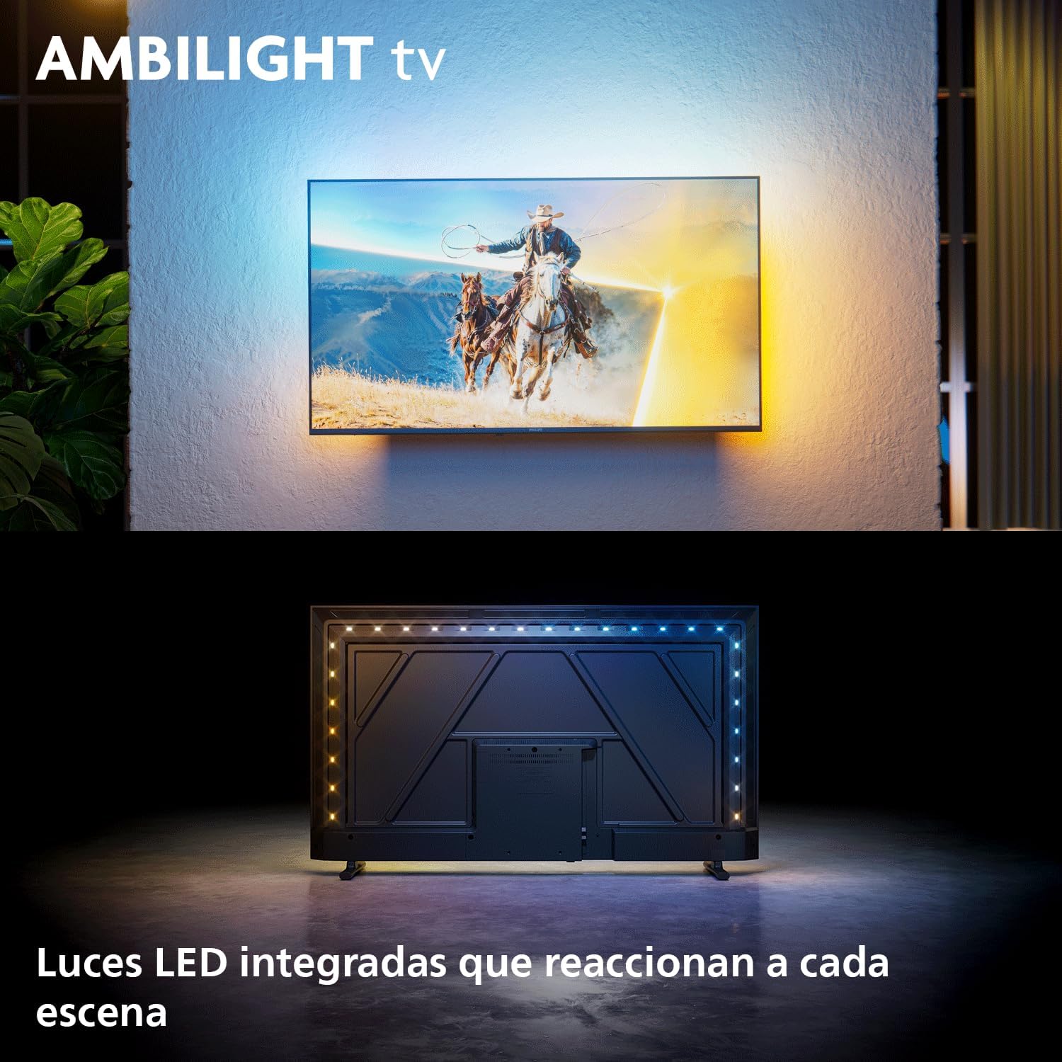 Televisor Philips 40PQS6901 40" QLED Full HD Ambilight Smart TV WiFi - Imagem 2