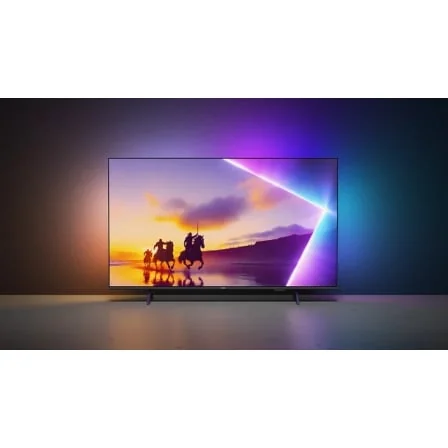 Televisor Smart TV Philips 55PUS8450 55" QLED 4K Ultra HD Ambilight HDR10+ WiFi - Imagem 2