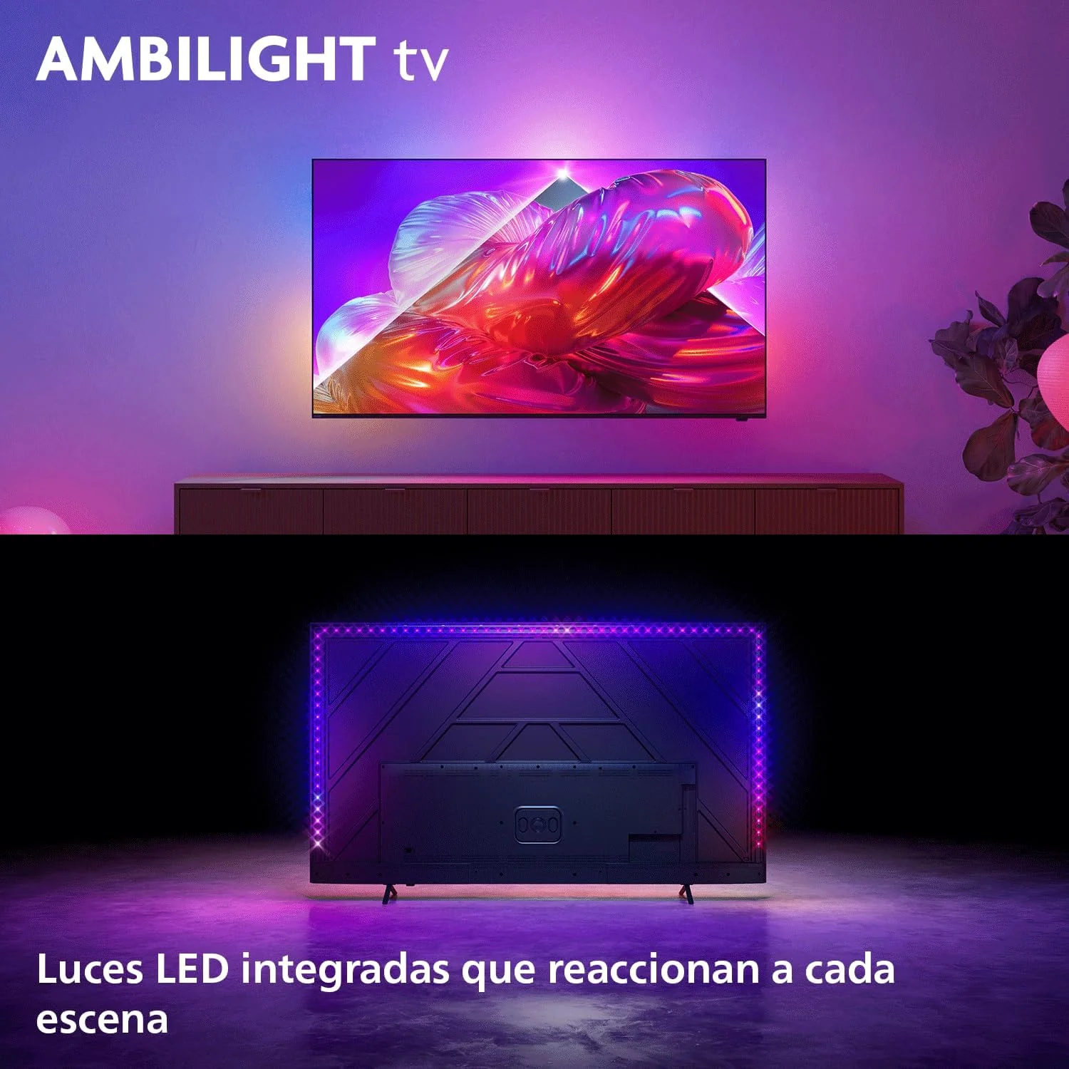 Televisor Smart TV Philips 75PQS9011 75" QLED Ultra HD 4K Ambilight WiFi - Imagem 2