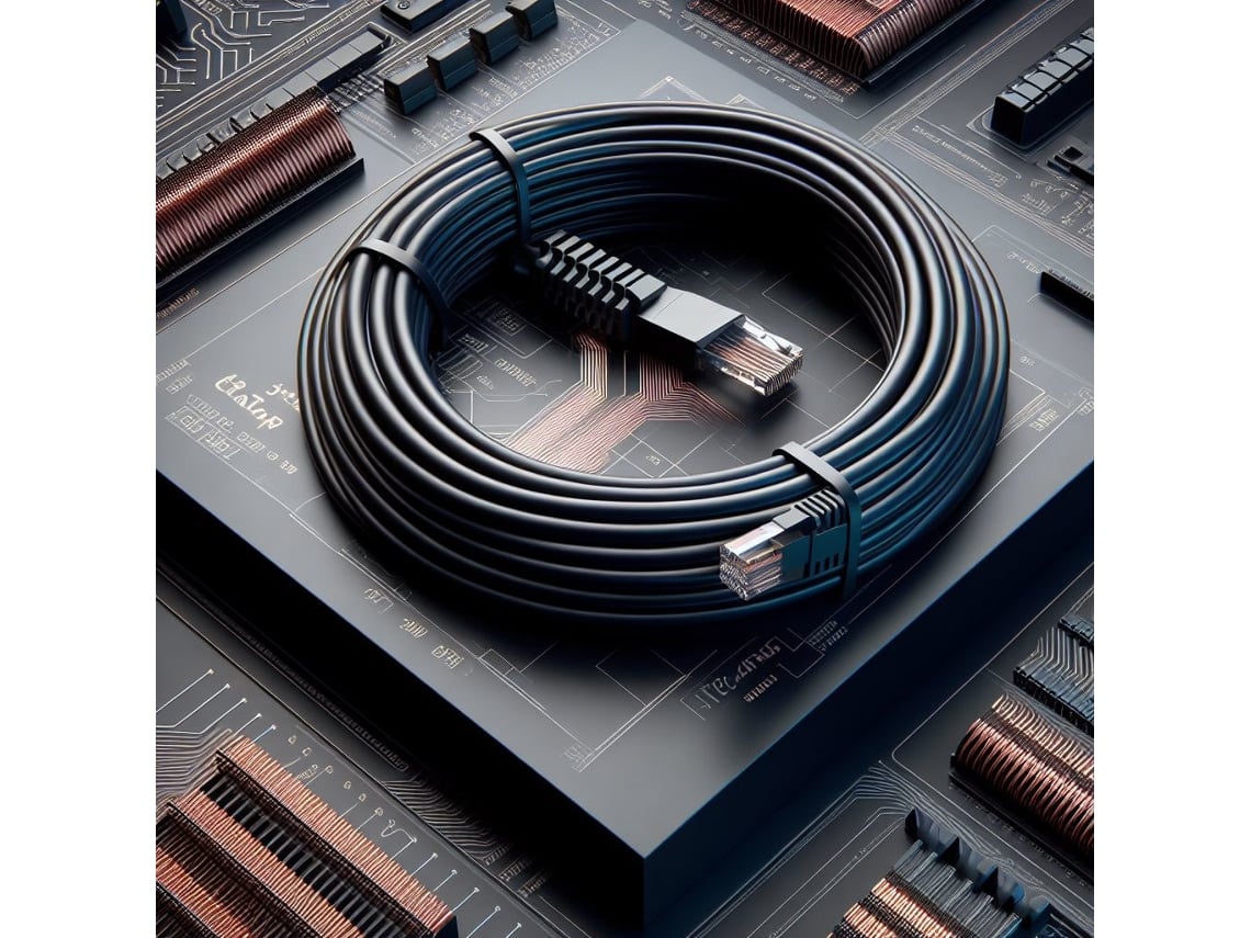 Cabo de Rede RJ45 UTP Phasak PHK 1703 Cat.6/ 3m/ Preto - Imagem 4