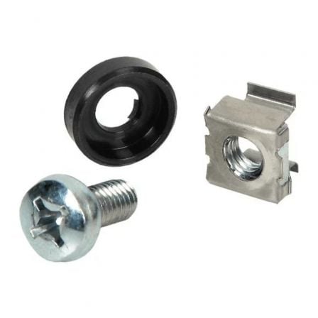 Kit de parafusos para rack Phasak PP 9100/ 10 unidades/ Inclui Parafusos + Porcas + Anilhas