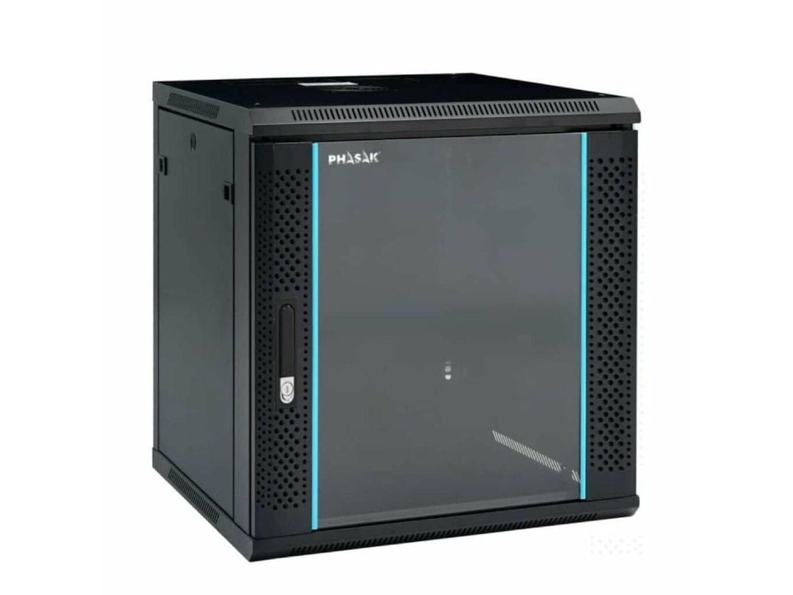 Armário Rack Mural Desmontado Phasak PHO 2112D/ 19"/ Altura 12U