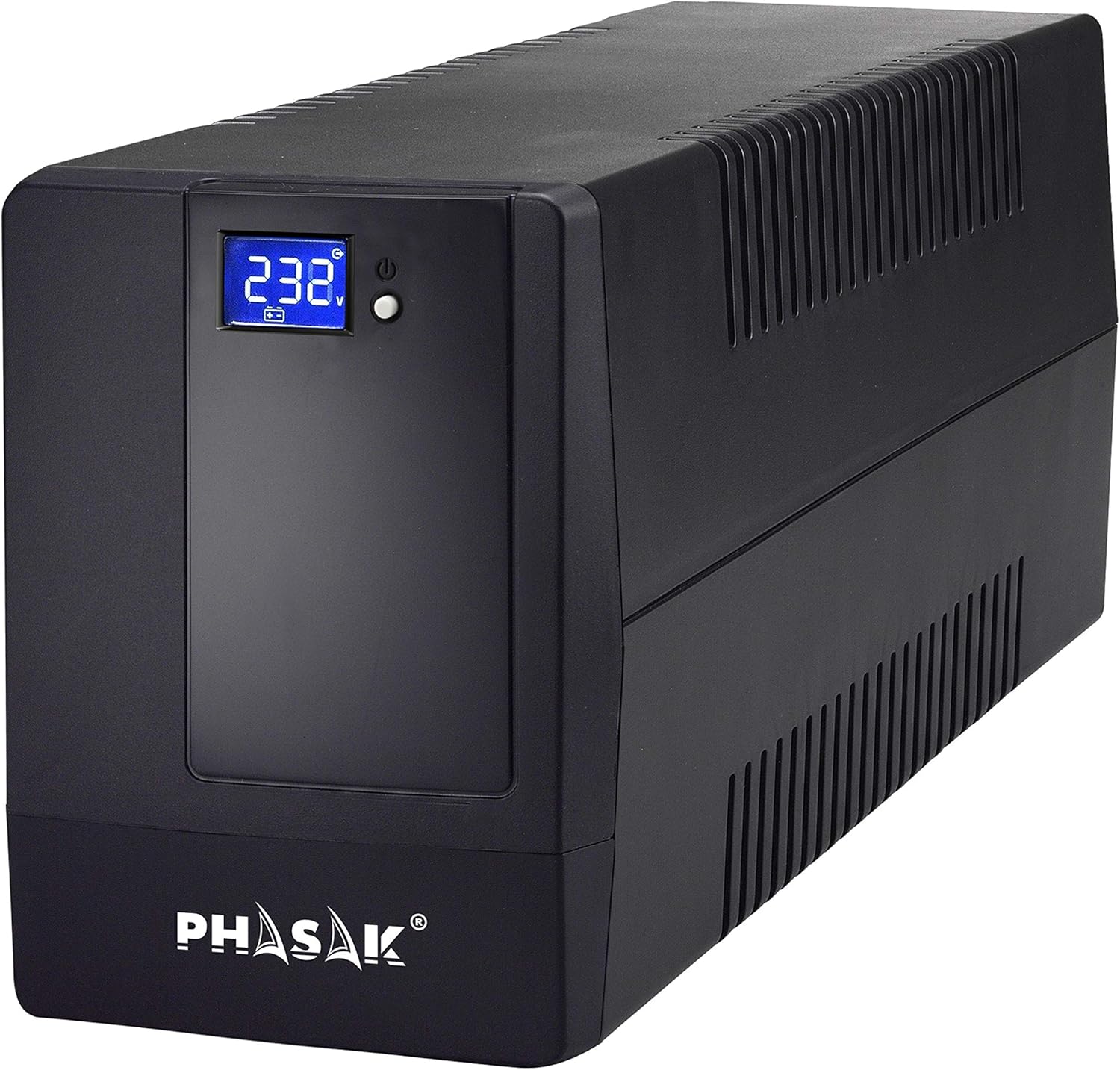 UPS Linha Interativa Phasak 1000 VA LCD/ 1000VA/ 4 Saídas/ Formato Torre