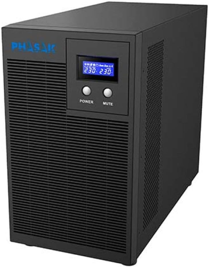 UPS Linha Interativa Phasak Protekt 3160 VA/ 3160VA-2100W/ 6 Saídas/ Formato Torre