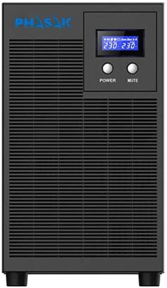 UPS Linha Interativa Phasak Protekt 3160 VA/ 3160VA-2100W/ 6 Saídas/ Formato Torre - Imagem 2