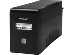 UPS Linha Interativa Phasak 600 VA LCD/ 600VA/ 2 Saídas/ Formato Torre - Imagem 2