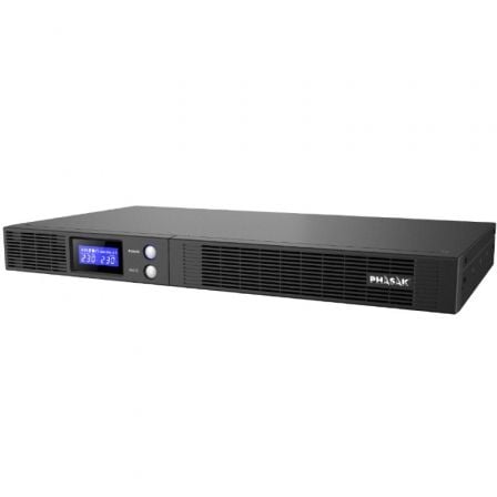 UPS Linha Interativa Phasak Protekt Slim Rack/ 750VA-450W/ 4 Saídas/ Formato Rack