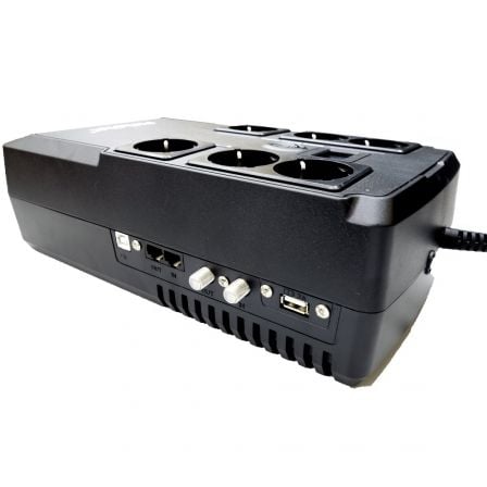 UPS Linha Interativa Phasak Kryptos 800 VA/ 480W/ 6 Saídas/ Formato Bloco - Imagem 3