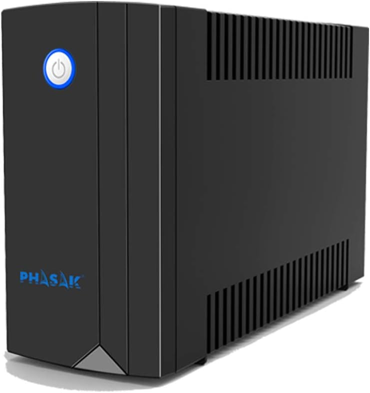 UPS Linha Interativa Phasak Ottima 1060 VA Interativa/ 1060VA-600W/ 2 Saídas/ Formato Torre