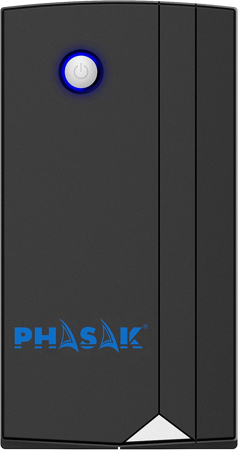 UPS Linha Interativa Phasak Ottima 1060 VA Interativa/ 1060VA-600W/ 2 Saídas/ Formato Torre - Imagem 3