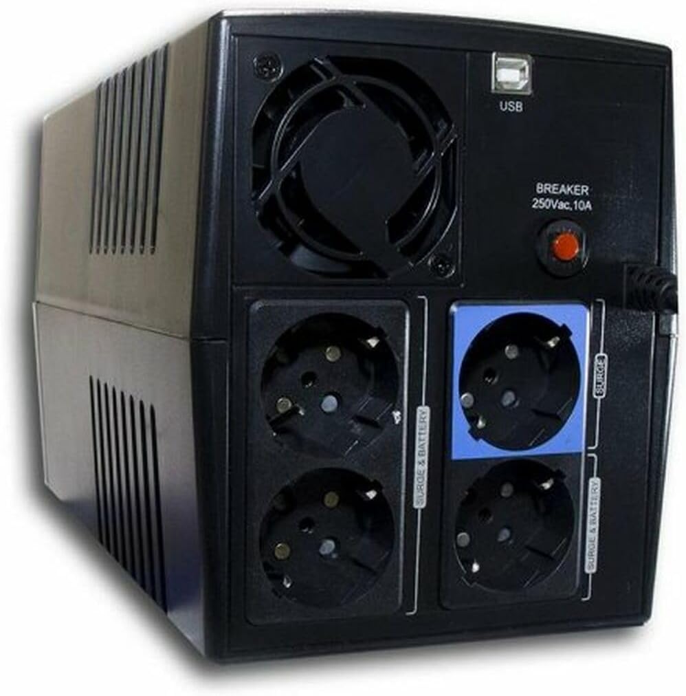 Linha Interactiva Phasak SIRIUS 2260 VA Interactiva/ 2260VA-1320W/ 4 Saídas/ Formato Torre - Imagem 2